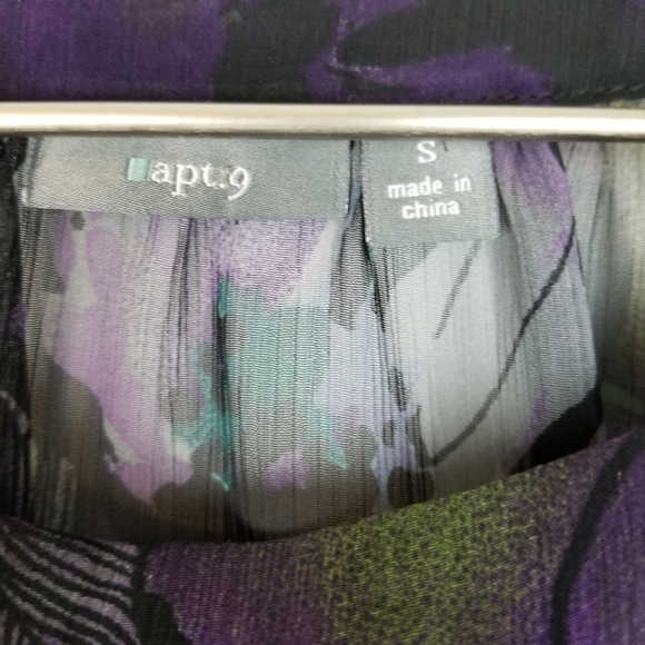 NWT Apt 9 blouse, sz S - Picture 9 of 9